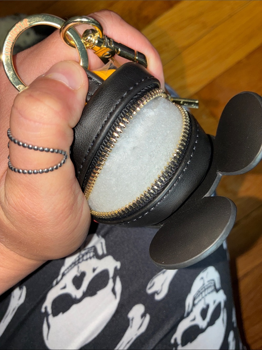 Loungefly Mickey Mouse Red and Black Blind Box Key chain mini bag - Picture 5 of 5